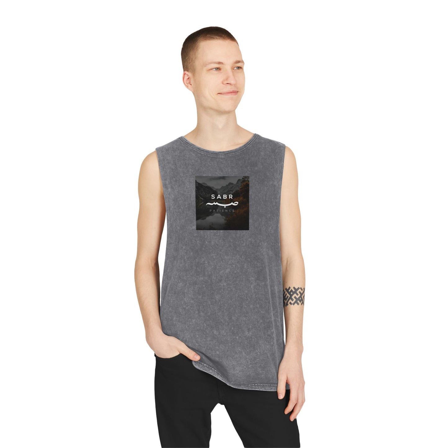 Unisex Stonewash Tank Top