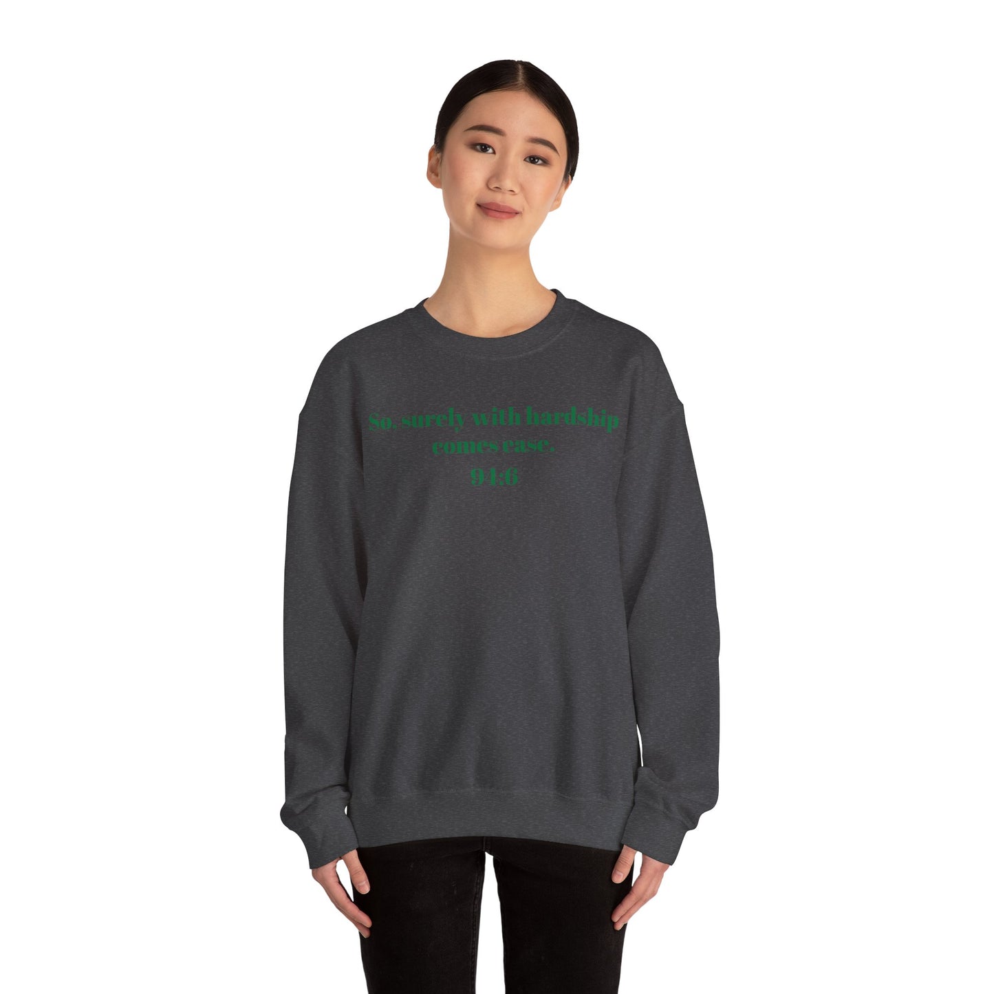 Hardship English Unisex Heavy Blend™ Crewneck Sweatshirt