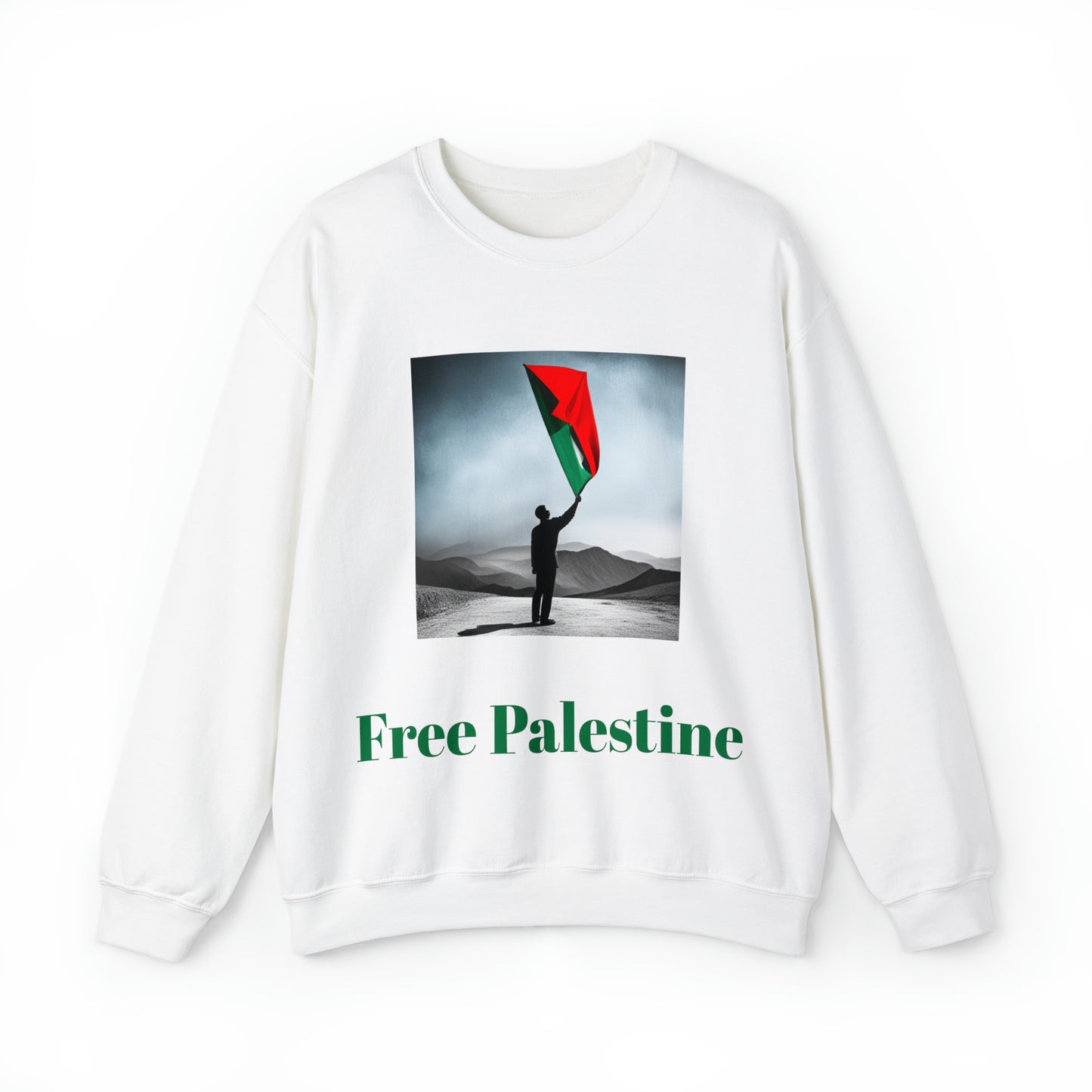 Unisex Heavy Blend™ Crewneck Sweatshirt - Free Palestine