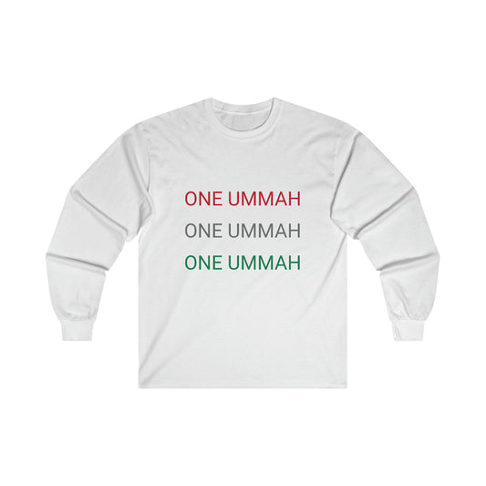 Ultra Cotton Long Sleeve Tee - One Ummah