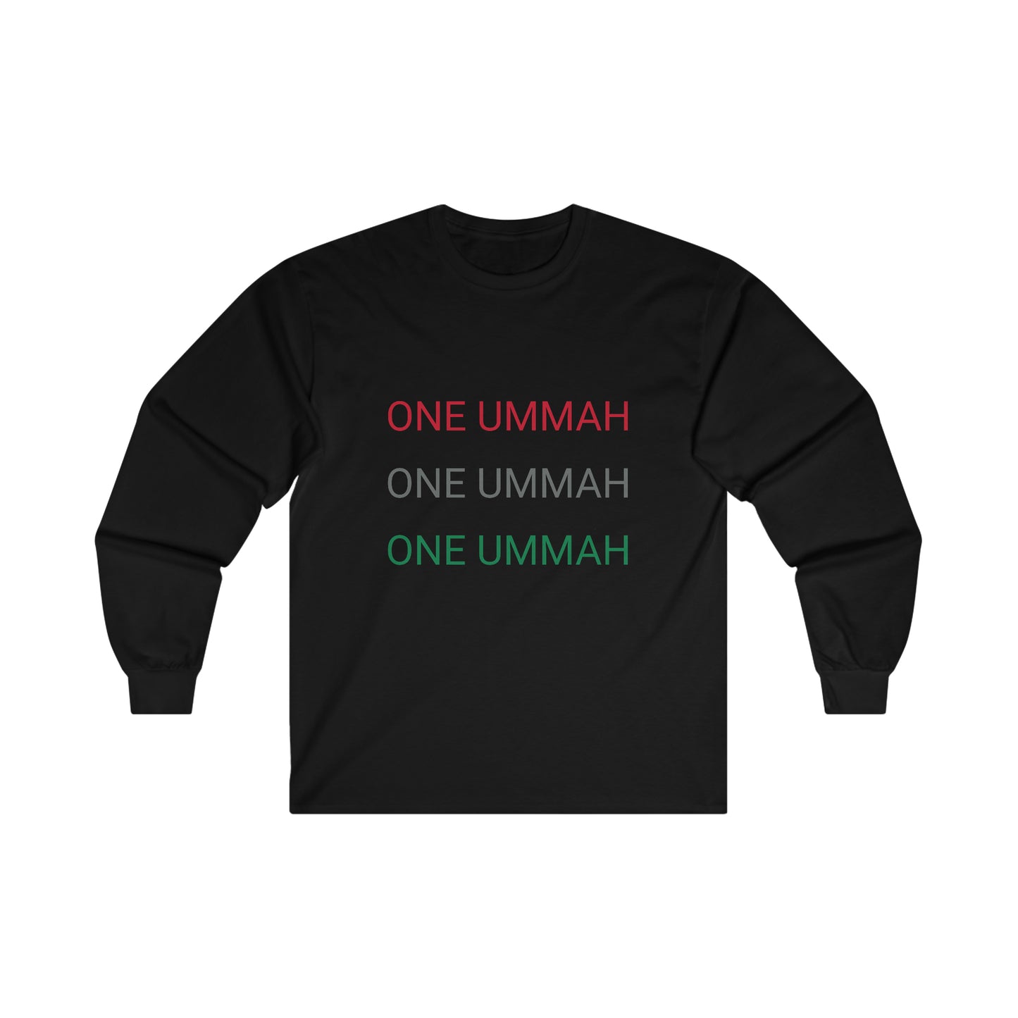 Ultra Cotton Long Sleeve Tee - One Ummah