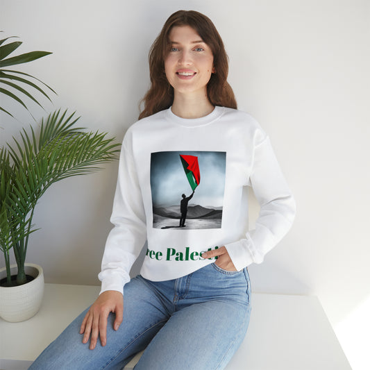 Unisex Heavy Blend™ Crewneck Sweatshirt - Free Palestine